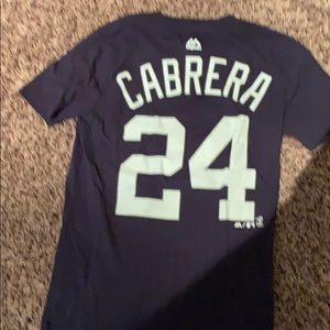 Majestic Size 8 Baseball shirt Detroit Tigers